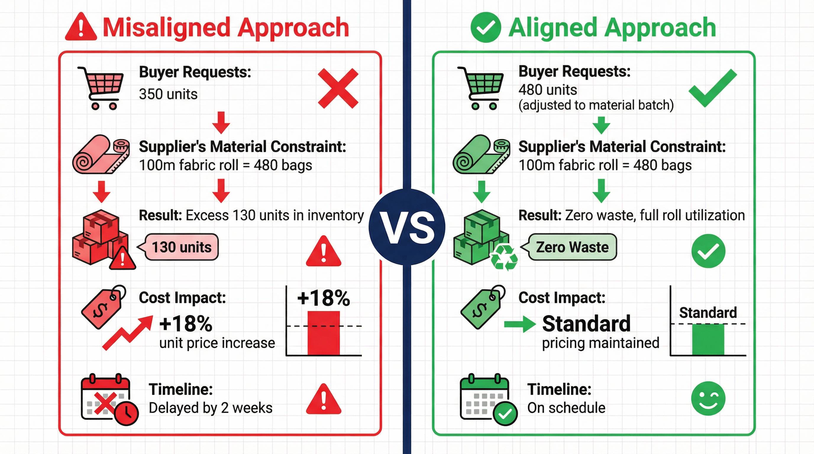 MOQ Alignment Strategy Comparison